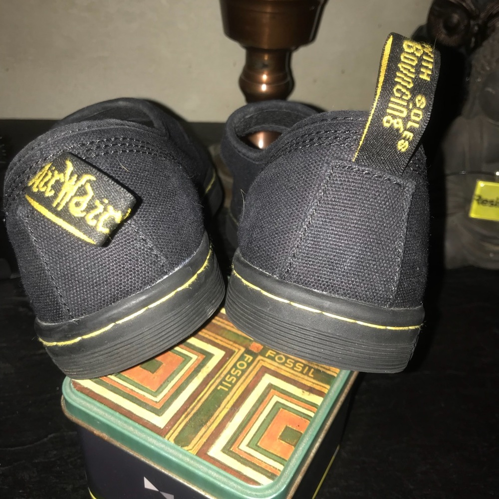 Dr. Marten canvas Mary Janes.